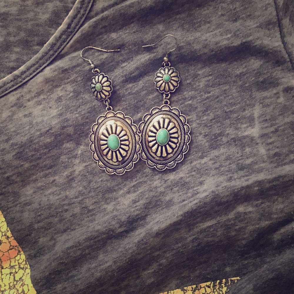 Turquoise earrings